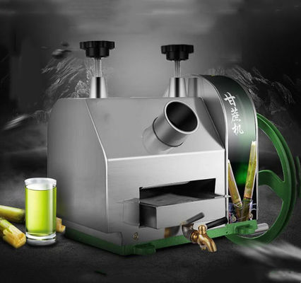 Calidad  Manual Sugar Cane Squeezer Stainless Steel Hand Operated Sugarcane Juice Machine fábrica