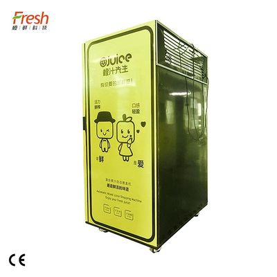 La aleación anaranjada del cinc del metal de Apple Juice Vending Machine 400W modificó para requisitos particulares