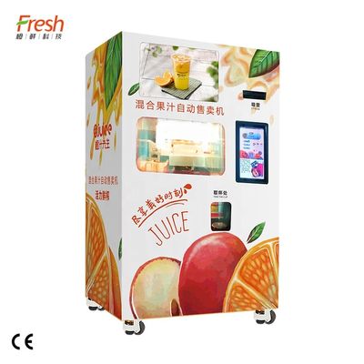 Apple anaranjado comercial Juice Vending Machine Automatic 220V modificó color para requisitos particulares