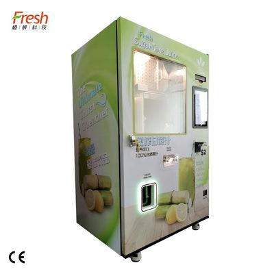 Juice Sugarcane Vending Machine fresco 220V automático para el supermercado