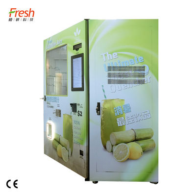 Sr. Orange Sugarcane Juice Vending Machine Custom 220V 800W para 100 - 120 tazas