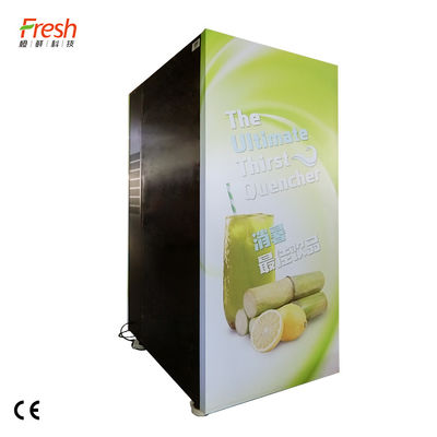 Sr. Orange Sugarcane Juice Vending Machine Custom 220V 800W para 100 - 120 tazas
