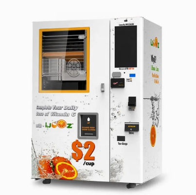 Fruta automática Juice Vending Machine Self Service de la alameda con Bill Acceptor
