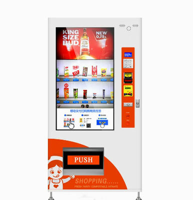 Máquina expendedora 510W del Juicer de la fruta con la publicidad de la pantalla de visualización
