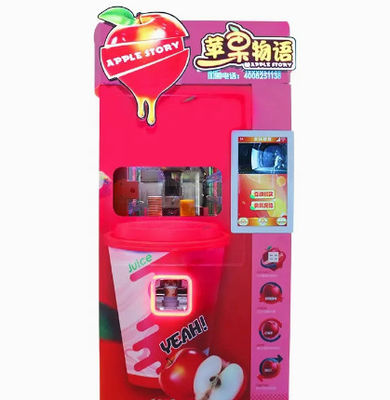 Anuncio publicitario combinado compacto completamente automático del dispensador de las máquinas expendedoras para la barra