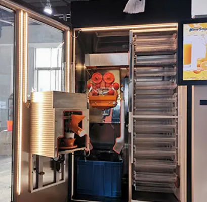 Juicer anaranjado exprimido fresco comercial de Juice Vending Machine 1000W de la fruta