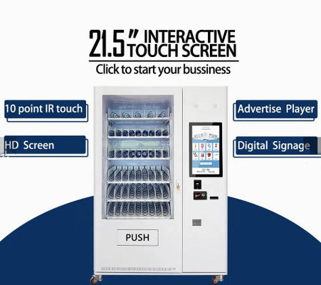 Centro comercial Juice Vending Machine Self Service automático AC220V 50Hz