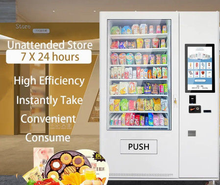 Centro comercial Juice Vending Machine Self Service automático AC220V 50Hz