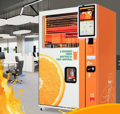 Comida Juice Self Vending Machine Automatic Juice Maker Commercial anaranjado 1100W