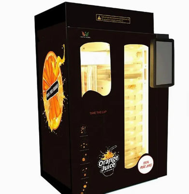 Máquina anaranjada eléctrica automática del exprimidor de la máquina expendedora comercial al por menor de la fruta