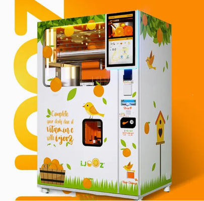 Máquina expendedora automática de jugo personalizable con sistema de iluminación LED
