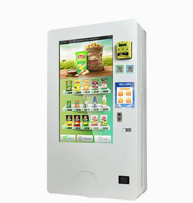 La placa de metal anaranjada de Juice Cups Retail Vending Machine 30W modificó para requisitos particulares