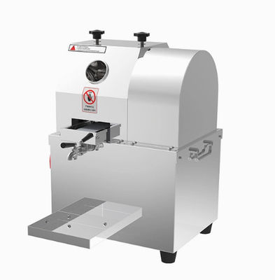 Anuncio publicitario móvil del Juicer de la máquina expendedora de la caña de azúcar de la capacidad grande con la batería