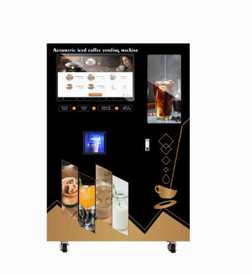 Supermercados completamente automáticos al aire libre interiores de Juice Vending Machine For Malls