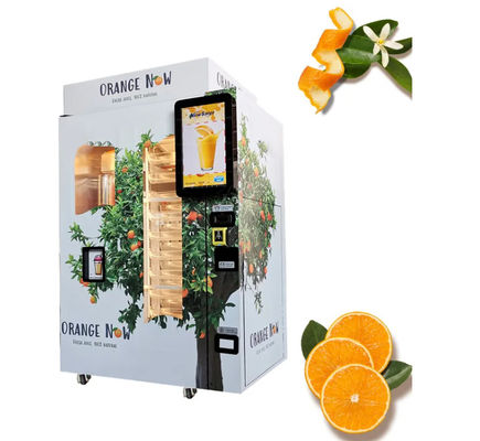 CE automático 1500W de la máquina expendedora anaranjada fresca del Juicer certificado