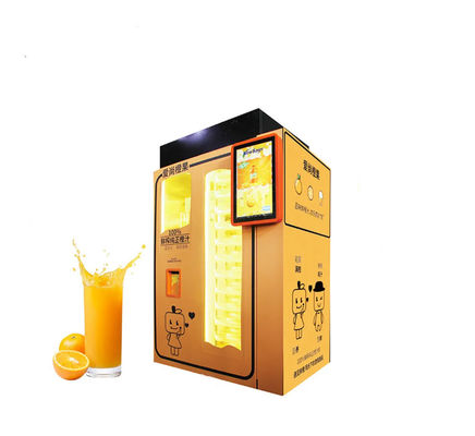 300W / 2000W Juice Extractor Vending Machine Customized anaranjado eléctrico