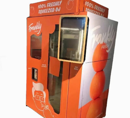 Hoteles anaranjados de Juice Vending Machine Customized For de la bebida sana