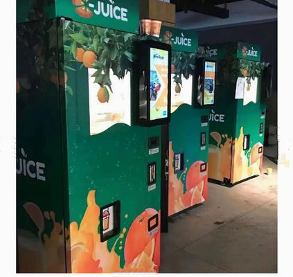 Hoteles anaranjados de Juice Vending Machine Customized For de la bebida sana