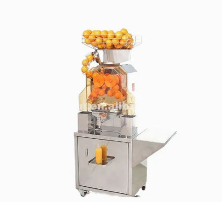 Acero inoxidable anaranjado de Juice Vending Machine Automatic Maker del metal industrial