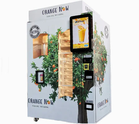 La fruta interior Juice Vending Machine del CE/exprimió recientemente a Juice Machine anaranjado