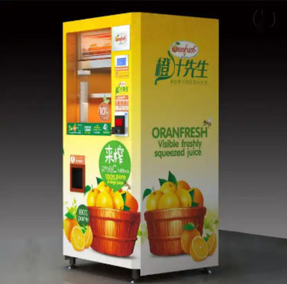 350ml Juice Vending Machine Commercial Coin fresco anaranjado Bill Credit Card Payment