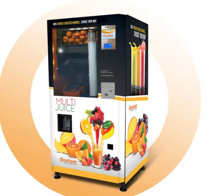 CE fresco de Juice Vending Machine de la comida natural certificado para las calles del centro comercial