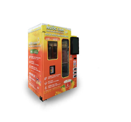 Juice Vending Machine fresco natural 24 horas del uno mismo del servicio de quiosco de la venta modificó para requisitos particulares