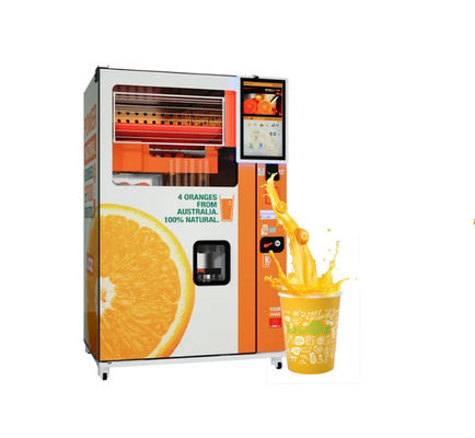 Máquina expendedora inalámbrica 1100W del pago del QR Code para el zumo de fruta