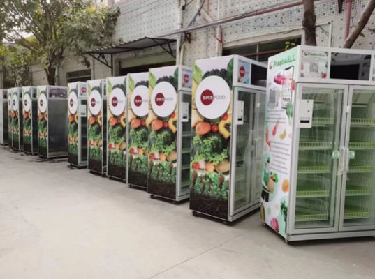 Juice Vending Machine Electric automático anaranjado 24 horas de servicio 110V - 220V del uno mismo