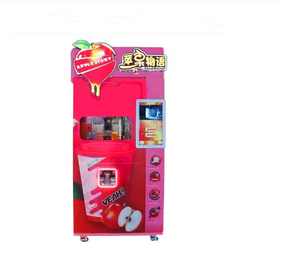 24 horas de Apple Juice Vending Machine 500W para los centros comerciales de los supermercados