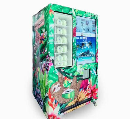 Pantalla táctil automática de Juice Vending Machine Multifunctional Smart del coco fresco