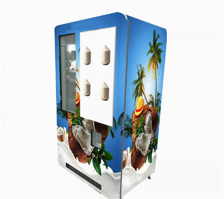 Pantalla táctil automática de Juice Vending Machine Multifunctional Smart del coco fresco