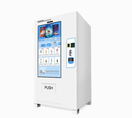 Bocado Juice Maker Automatic Vending Machine anaranjado de la comida para la farmacia de la escuela