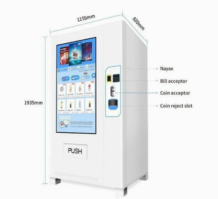 Bocado Juice Maker Automatic Vending Machine anaranjado de la comida para la farmacia de la escuela