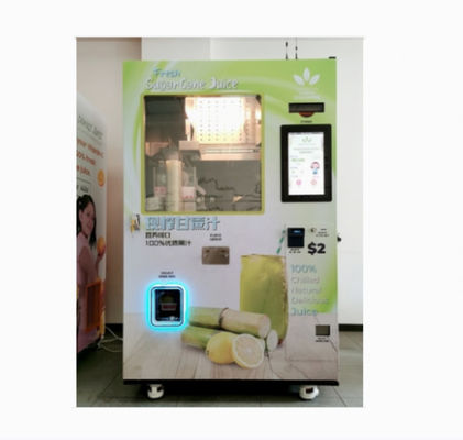 220V / máquina expendedora Juice Extractor For Restaurants Supermarkets de la caña de azúcar 50Hz