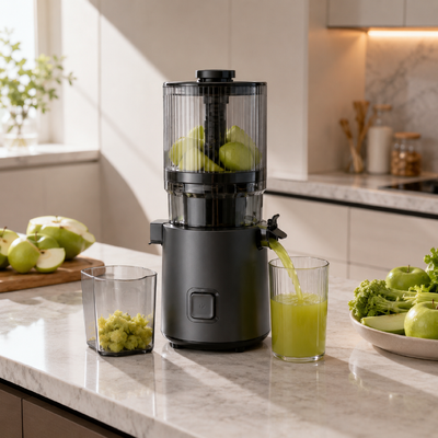 Fresco Smart HJ303 extra-ancho de masticación lenta exprimidor