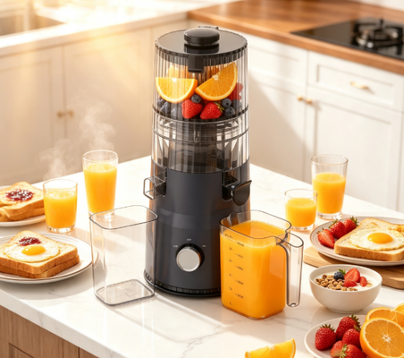 Fresco Smart HJ103A Juguete Compacto de Masticación Lenta Color Vibrante, Salud Vibrante con 4 opciones de color, Chute ancho de 135 mm, Prensa Fría y Autolimpieza de 200W