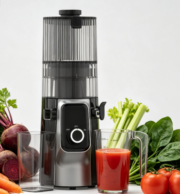 Licuadora Lenta Inteligente HJ102C Fresh – La Experiencia de Licuado Definitiva con 3 Velocidades Ajustables, Boca Ancha de 135mm, Prensado en Frío de 200W y Autolimpieza