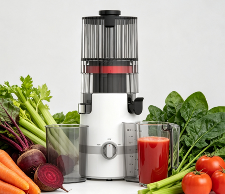 Licuadora Lenta Inteligente HJ102B Fresh Smart – La Licuadora Que Crece Contigo y Tu Familia, con Tubo de 135mm, Prensado en Frío de 200W, Autolimpieza y Sistema de Seguridad Inteligente