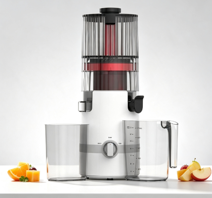 Licuadora Lenta Inteligente HJ102B Fresh Smart – La Única Licuadora Que Tu Familia Amará con Tubo de 135mm, Prensado en Frío de 200W, Autolimpieza y Sistema de Seguridad Inteligente