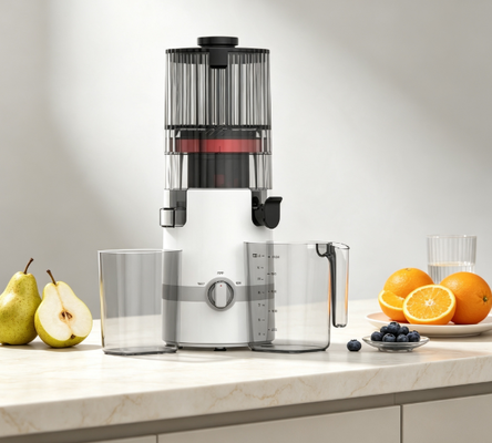 Licuadora Lenta Inteligente HJ102B Fresh Smart – Jugos Familiares Simples, Seguros y Deliciosos con Tubo de 135mm, Prensado en Frío de 200W, Autolimpieza y Bloqueo Inteligente
