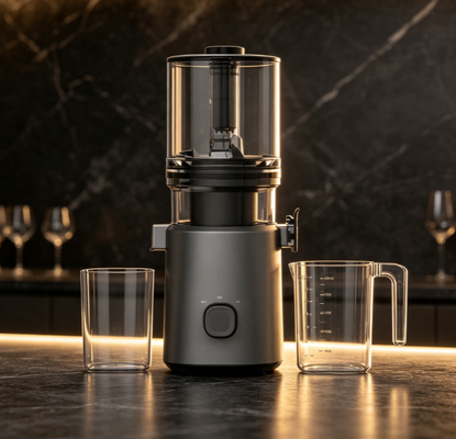 Licuadora de masticación lenta con conexión a tierra Smart HJ303 — No flotante. No elegante. Simplemente con conexión a tierra.
