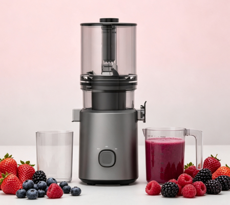 Exprimidor Lento Fresh Smart HJ303 — Deja. Presiona. Sirve. Listo.