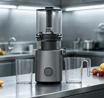 Fresco Smart HJ303 Exprimidor de masticación lenta de alimentación amplia    155mm Chute, 2400ml Hopper, motor de 200W