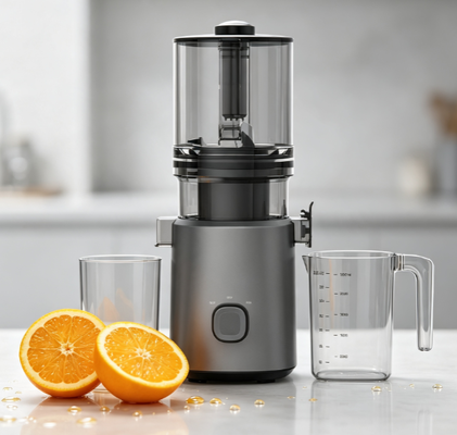 Fresco Smart HJ303 Exprimidor de masticación lenta de alimentación amplia    155mm Chute, 2400ml Hopper, motor de 200W