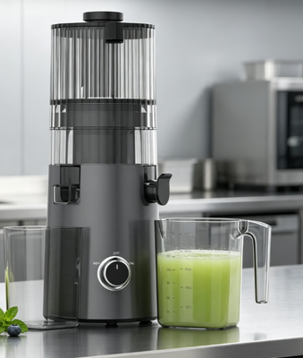 Exprimidor de presión lenta Fresh Smart HJ103 — Presiona. No tritura. No desgarra. Presiona.