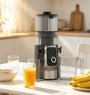 Jugo de frutas HJ102C, extractor de frutas de lavado de un minuto